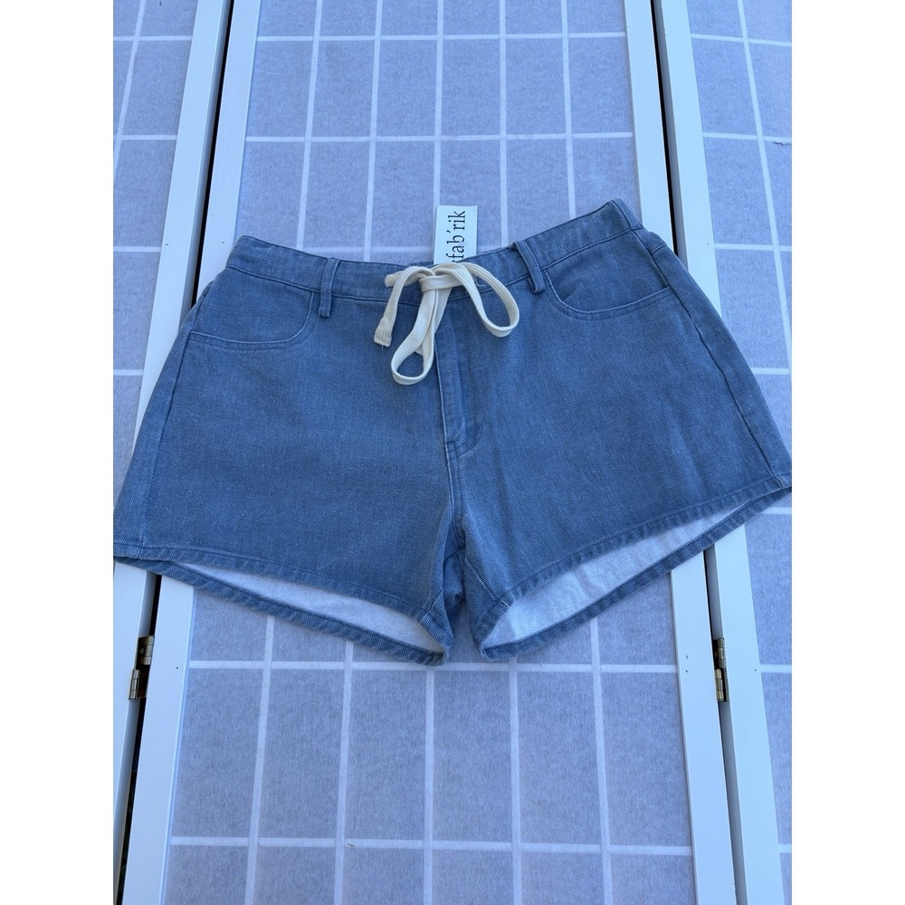 NWT Fabrik Shorts Size Small‎ 3 inch Inseam Mini Shorts Jean/Denim Jorts